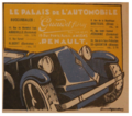 Au 19 de la rue des Otages les frères Geudet dans les années 1930 vantent le "Palais de l'automobile"