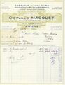 Dans les années 1930 la velveterie Oswald Macquet est du 35 au 41 de la Rue des Sergents