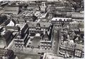 Vue aérienne Hôtel de Ville, Le Beffroi et les Halles