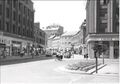 A la fin des années 1970 depuis la Place de l'Hotel de Ville