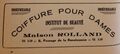 Publicité du guide du Syndicat d'Initiative d'AMIENS en 1934 Maison ROLLAND 8 passage de la Renaissance