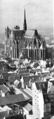 Vue probablement depuis la Tour Perret de la Cathédrale et de la Rue Lamartine en 1960