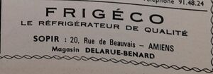 Vignette pour Fichier:1963 DELARUE BENARD FRIGECO.jpg