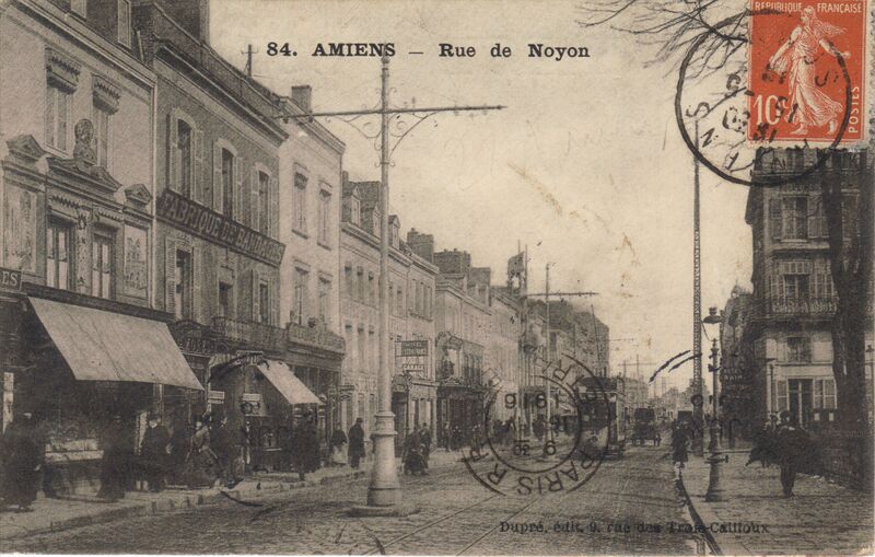 Fichier:CPA-Rue-de-Noyon-1916.jpg