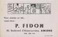 publicité d'un marchand de charbon au 80 du boulevard